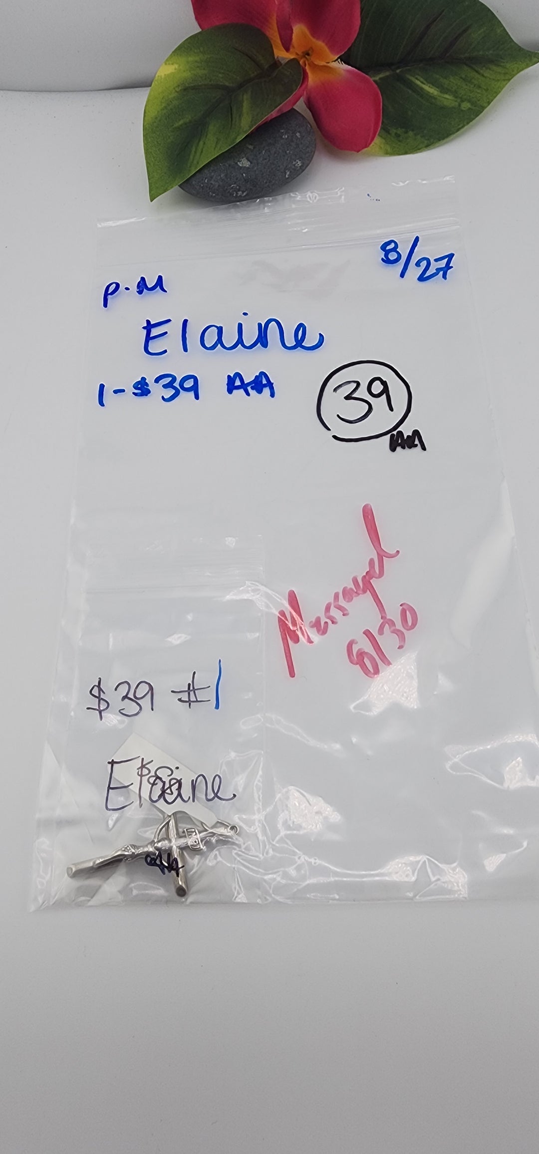 PM SHOW 48HR - RESERVED FOR:  - Elaine 8/27/2025 FL tiktok Live Show - 1 Sterling Silver Items