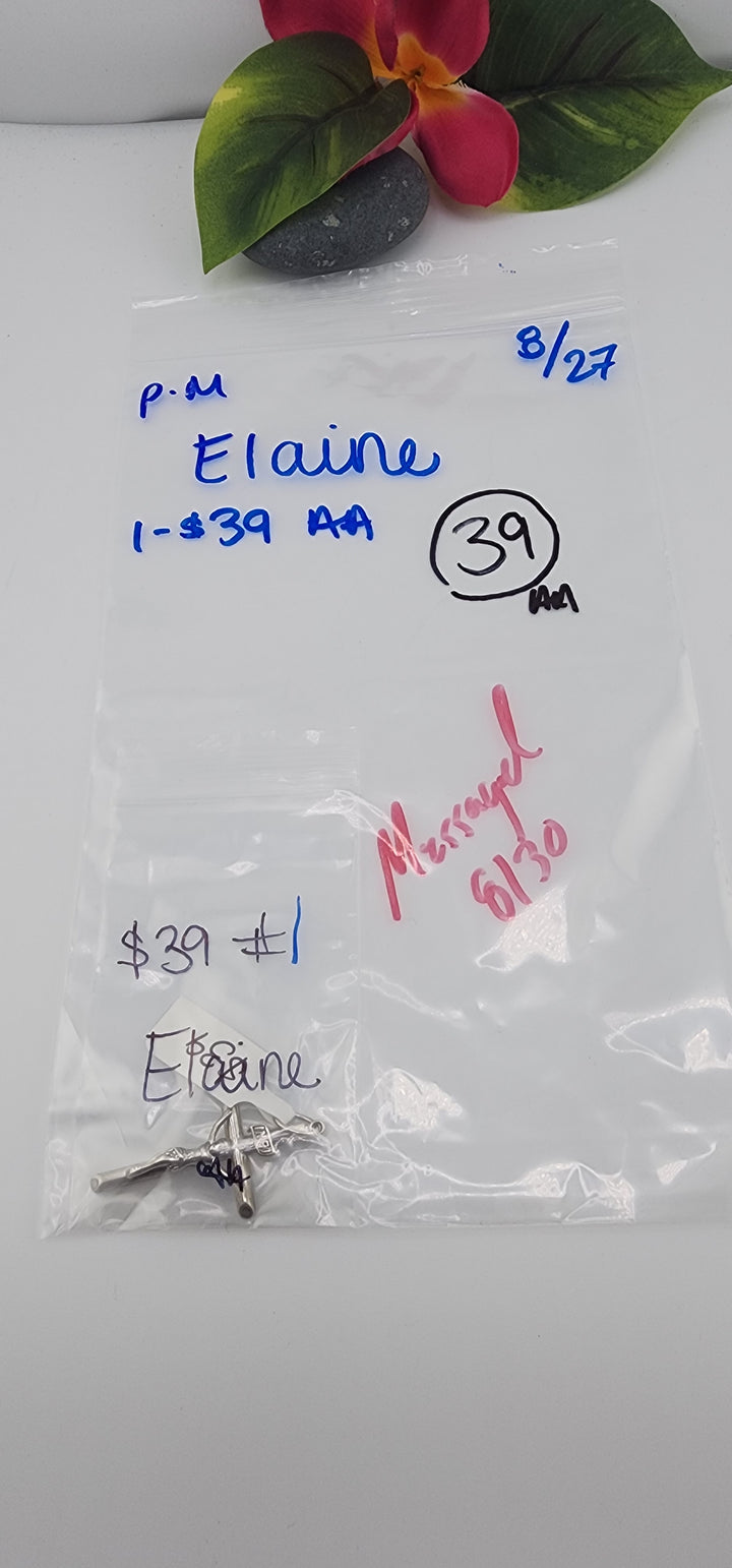 PM SHOW 48HR - RESERVED FOR:  - Elaine 8/27/2025 FL tiktok Live Show - 1 Sterling Silver Items